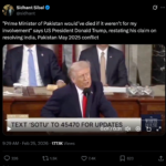 ٹرمپ کے بیان پر انڈین سوشل میڈیا میں پاکستانی وزیراعظم کا چرچا کیوں؟